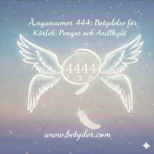 Änglanummer 444