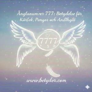 Änglanummer 777